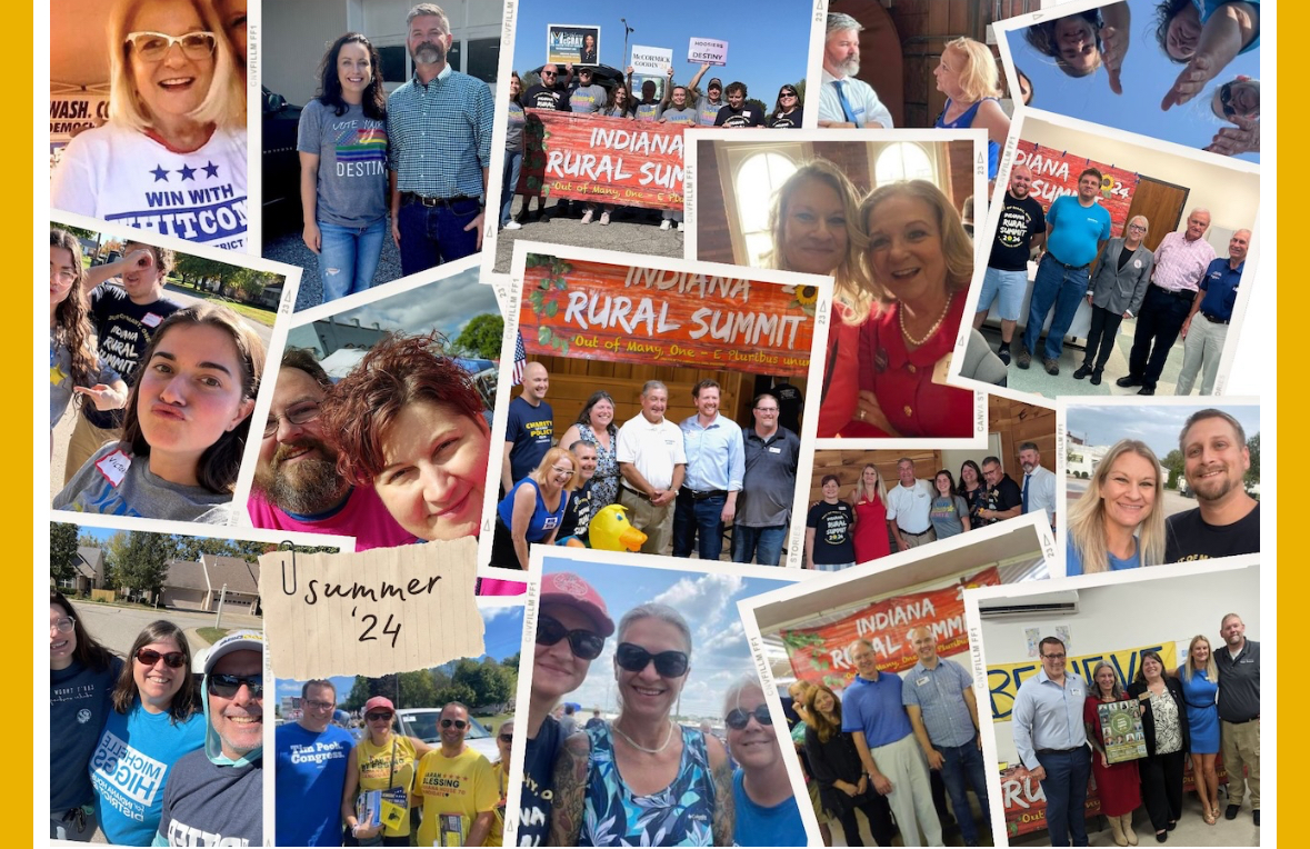 Collage of Indian Rural Summit candidates from 2024