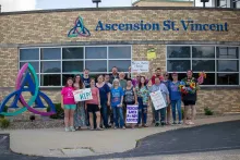 Indiana Residents Join in the Motorcade for Medicaid